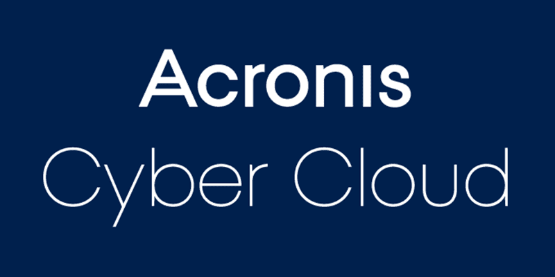 Acronis Cyber Cloud